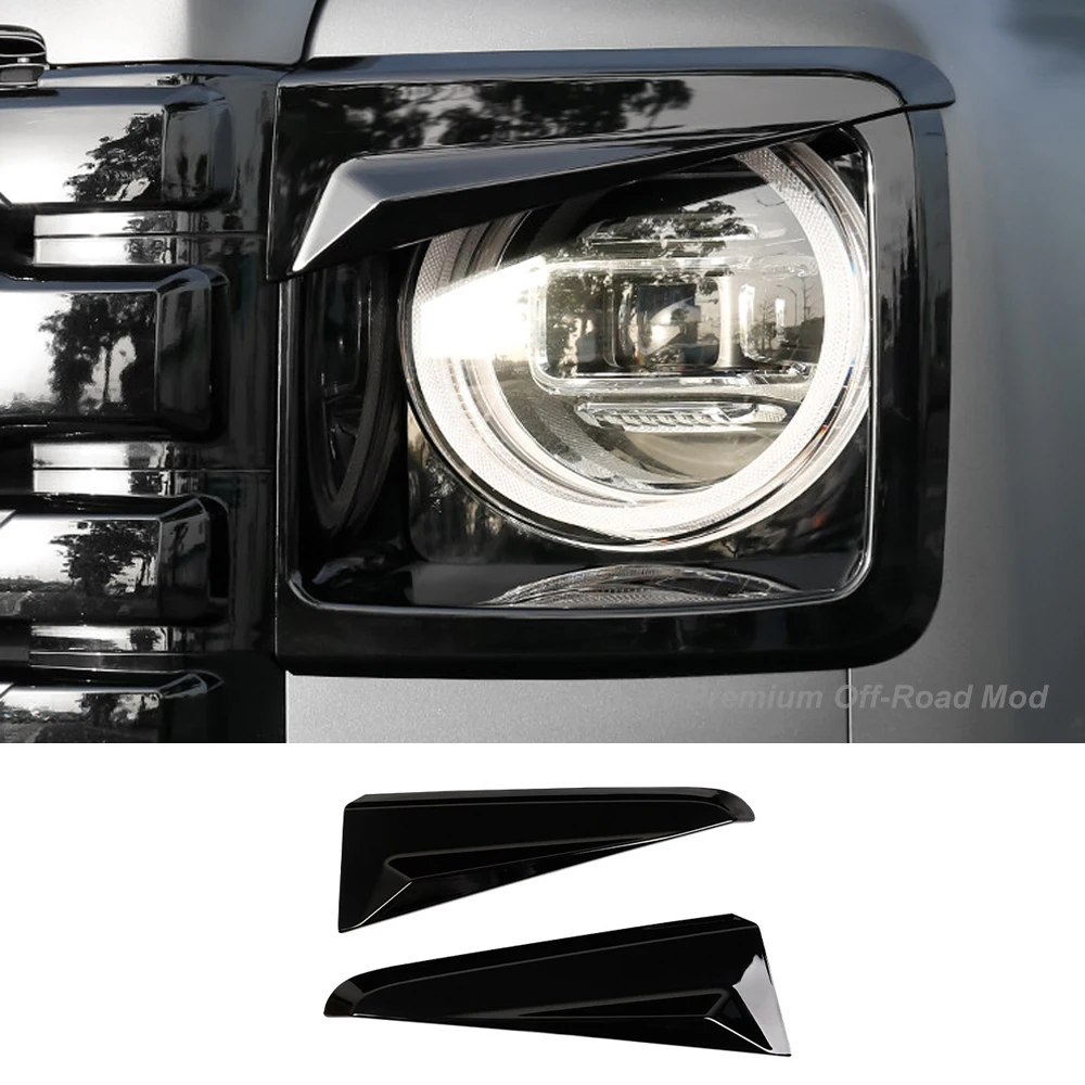 Second-generation Haval H9 headlight eyebrow cover blacked out, Black Warrior front face modification, glossy black exterior
Second-generation Haval H9 headlight eyebrow cover blacked out, Black Warrior front face modification, glossy black exterior