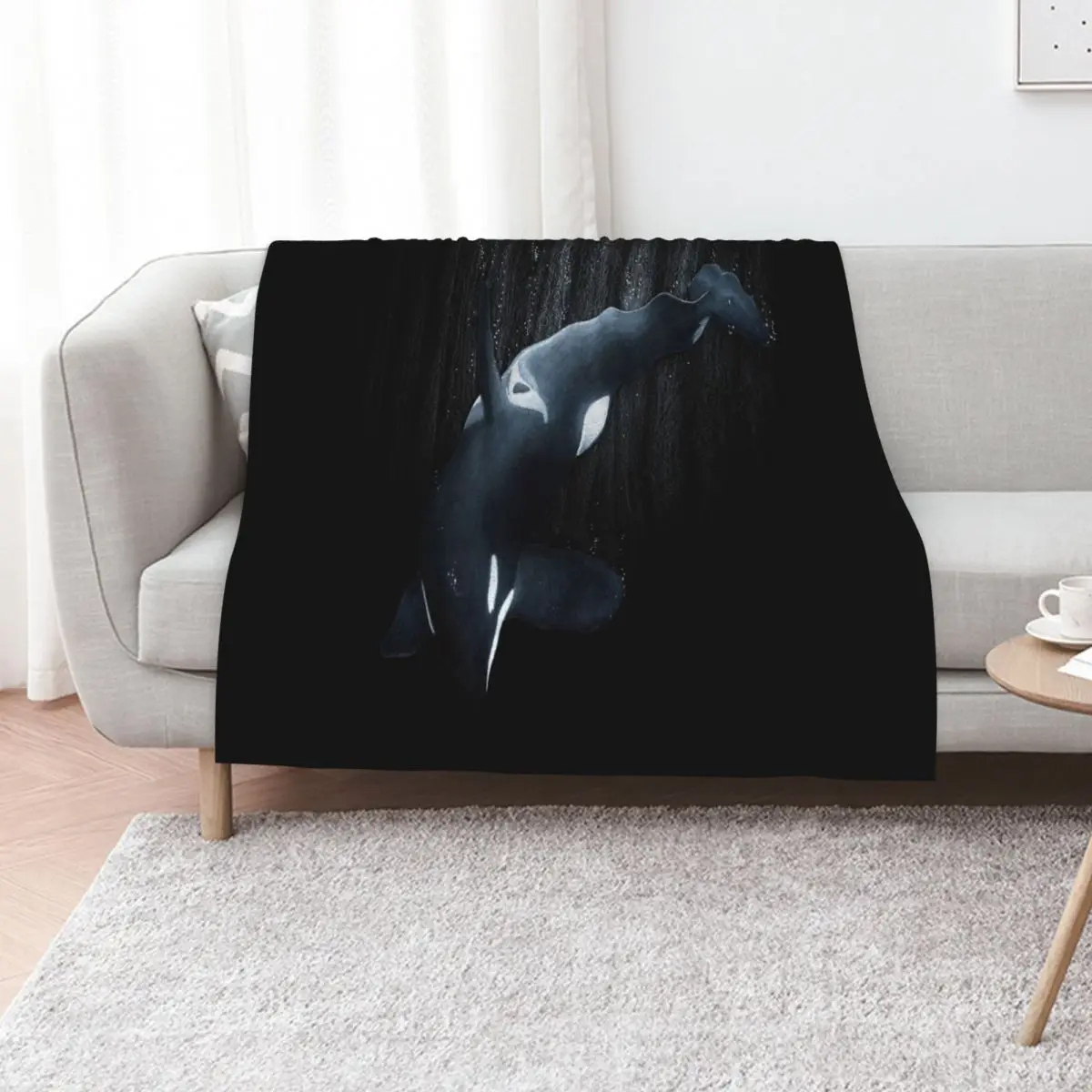 Into the Black - Orca Throw Blanket Cozy Microfiber Throw Blanket for Home Bedroom
Into the Black - Orca Throw Blanket Cozy Microfiber Throw Blanket for Home Bedroom
