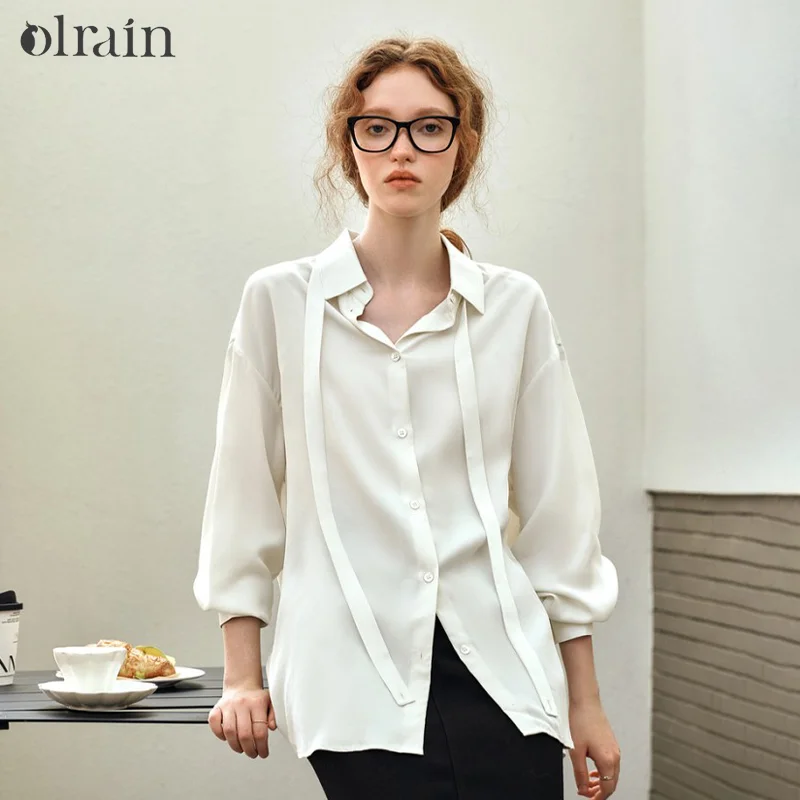 OLrain Long Sleeve Shirts for Women 2026 Spring Autumn New Simple Solid Tops Lapel Collar Loose Casual Shirts Ladies N57CC96221
OLrain Long Sleeve Shirts for Women 2026 Spring Autumn New Simple Solid Tops Lapel Collar Loose Casual Shirts Ladies N57CC96221