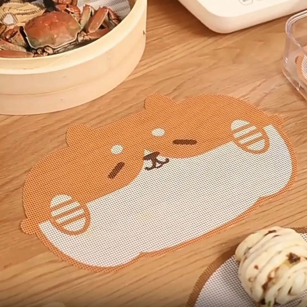 4pcs Cartoon Pattern Silicone Steamer Mat Non-Stick Reusable Steamer Cloth High Temperature Resistance Baking Mat Restaurant
4pcs Cartoon Pattern Silicone Steamer Mat Non-Stick Reusable Steamer Cloth High Temperature Resistance Baking Mat Restaurant