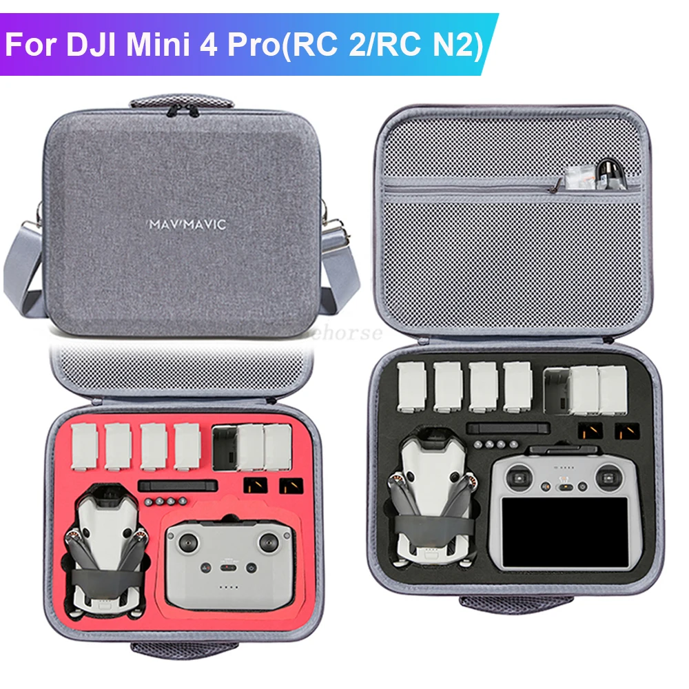 Сумка на плечо для DJI Mini 4 Pro RC 2/RC N2, сумка для хранения, водонепроницаемый чемодан, аксессуары для переноски
Сумка на плечо для DJI Mini 4 Pro RC 2/RC N2, сумка для хранения, водонепроницаемый чемодан, аксессуары для переноски