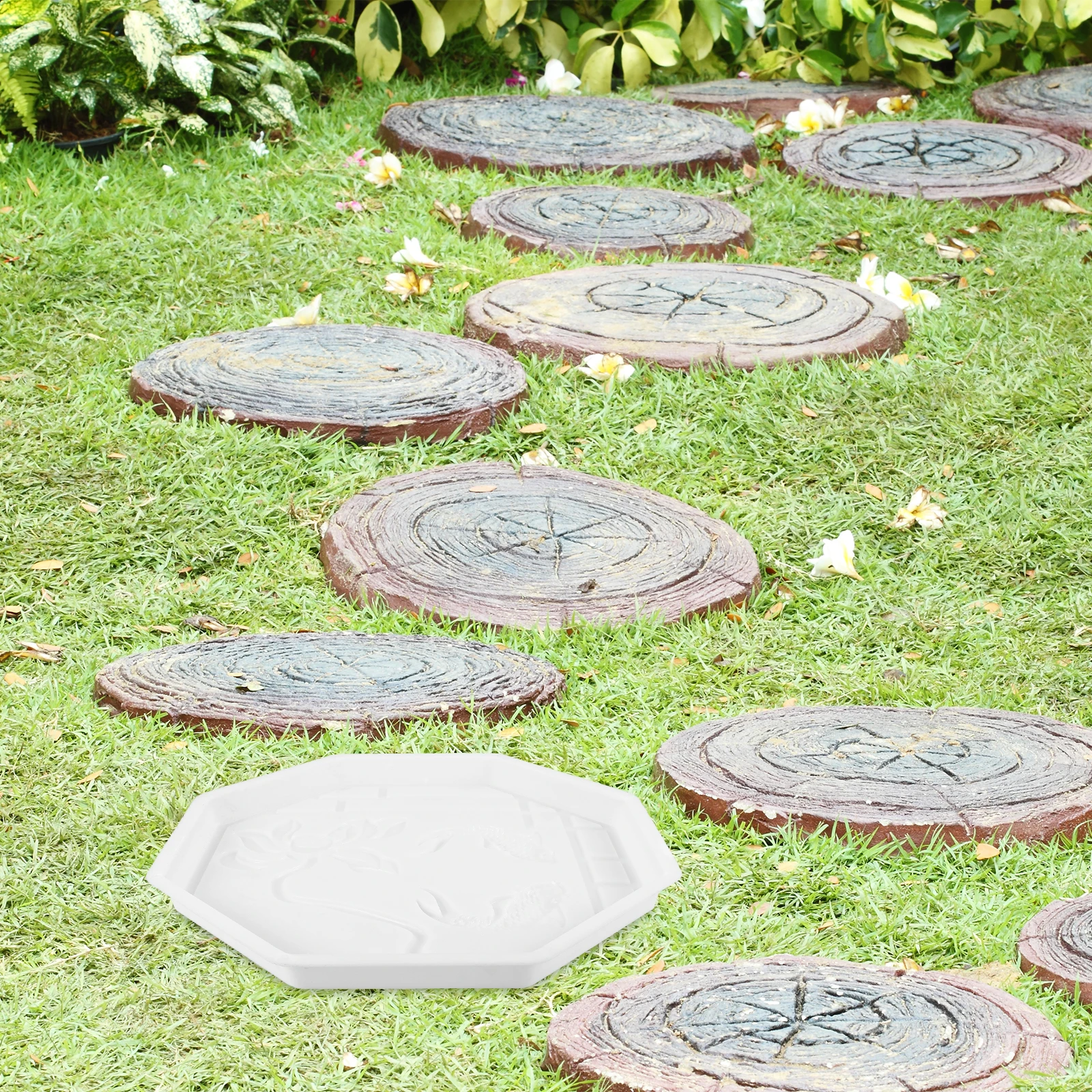 Cement Floor Tile Road Paving DIY Molds Walkway Stones Pathway Maker Brick Plastic Reusable Garden Concrete Stepping Stone Mold
Cement Floor Tile Road Paving DIY Molds Walkway Stones Pathway Maker Brick Plastic Reusable Garden Concrete Stepping Stone Mold