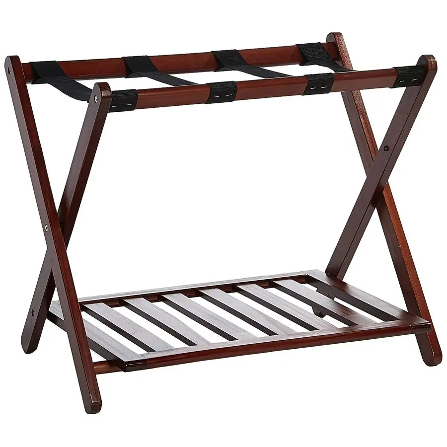 Luggage Rack, Walnut, Solid Wood
Luggage Rack, Walnut, Solid Wood