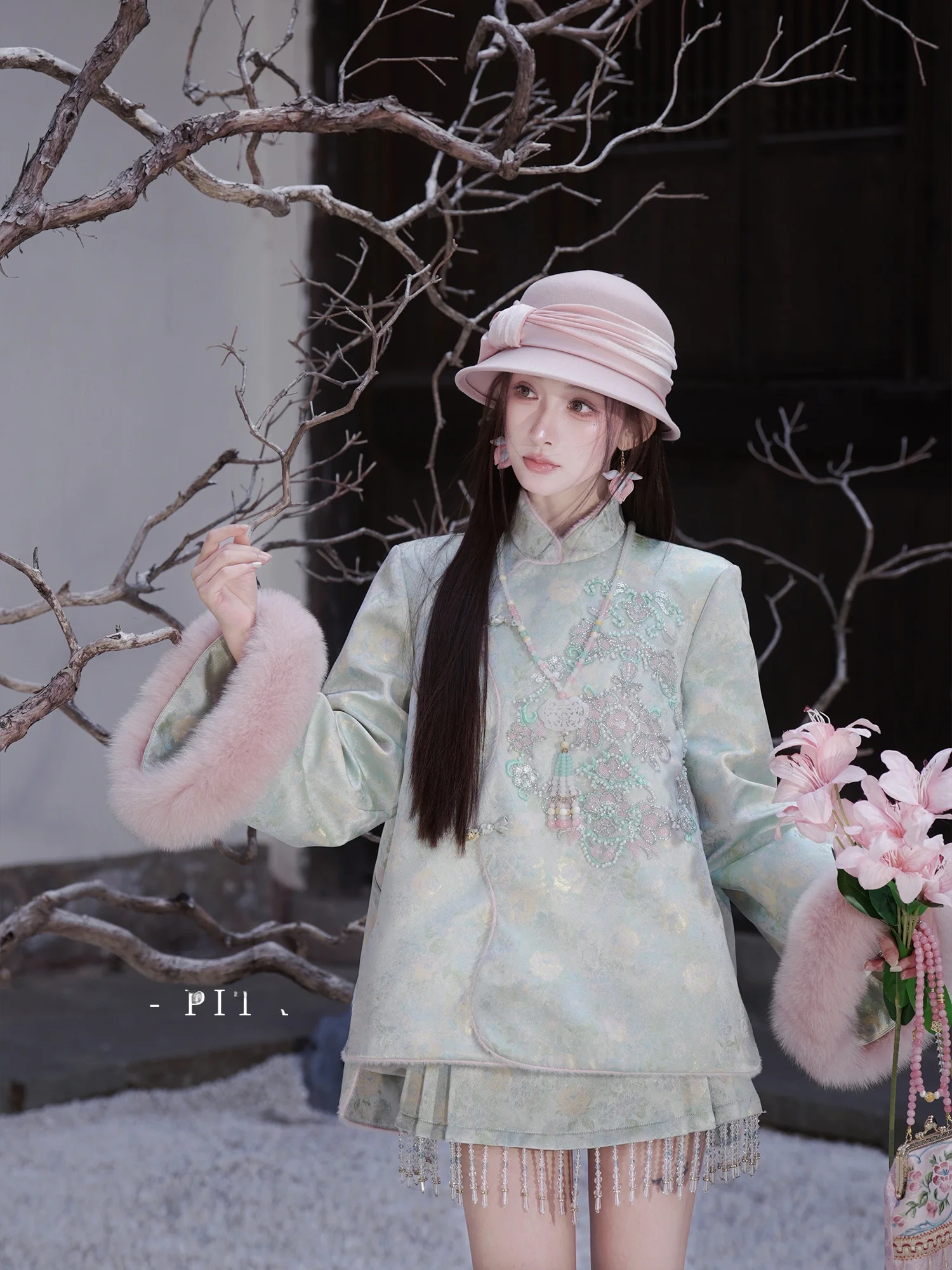 Original Du down Jaet Embroidered k Pattern National Sle Winter New Chinese Sle TuPipit Peach Floral Pattern Thi...
Original Du down Jaet Embroidered k Pattern National Sle Winter New Chinese Sle TuPipit Peach Floral Pattern Thi...