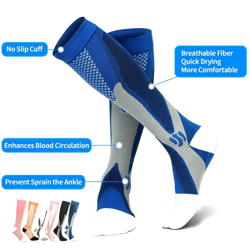 Varicose Veins Socks Compression Stockings Nurse Sports Cycling Socks for Diabetics Running Gift for Men Diabetes Nature Hiking
Varicose Veins Socks Compression Stockings Nurse Sports Cycling Socks for Diabetics Running Gift for Men Diabetes Nature Hiking