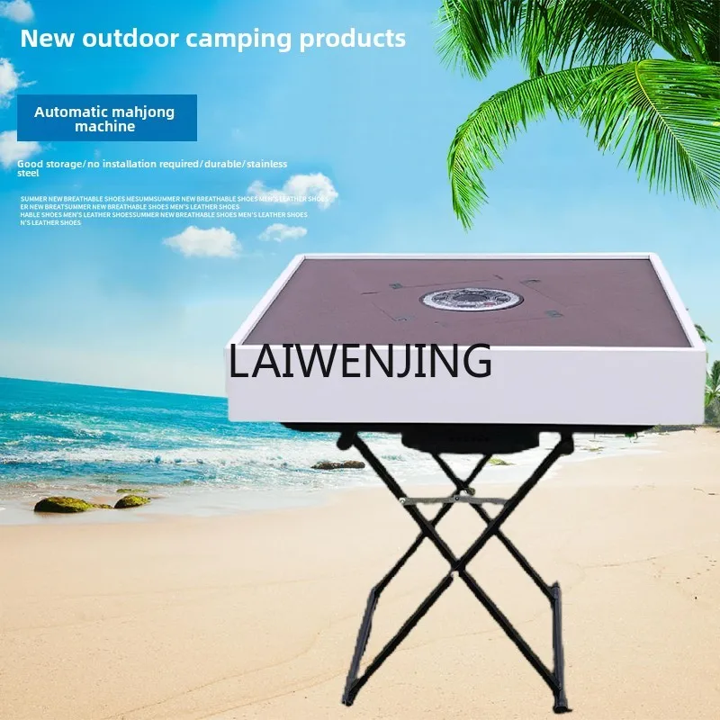 MJY outdoor super mini portable automatic installation-free camping RV family mahjong table
MJY outdoor super mini portable automatic installation-free camping RV family mahjong table
