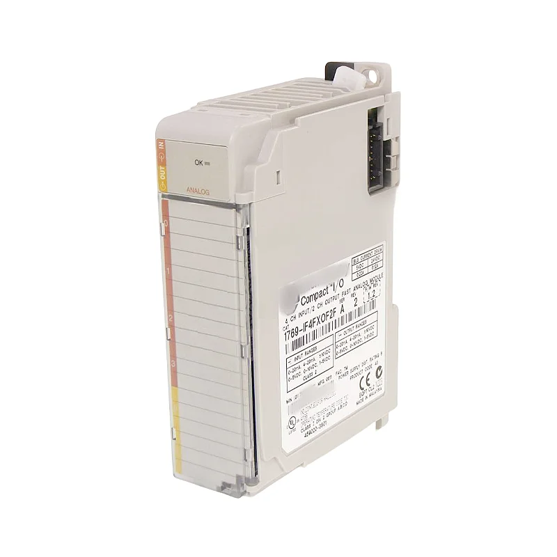 New Original 1769-IF4FXOF2F Programmable Logic Controller High Speed 4 Input 2 Output Current-Voltage Analog Combination Module
New Original 1769-IF4FXOF2F Programmable Logic Controller High Speed 4 Input 2 Output Current-Voltage Analog Combination Module