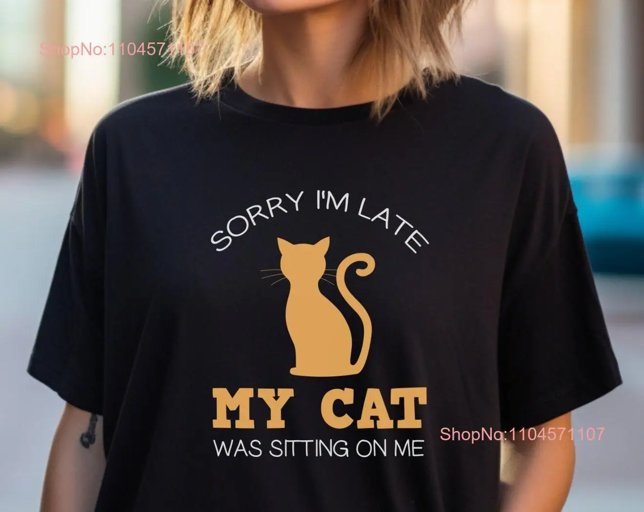 Футболка с изображением кота, избавь, я опоздал, любитель меня, забавные кошки с длинными или короткими рукавами 
Футболка с изображением кота, избавь, я опоздал, любитель меня, забавные кошки с длинными или короткими рукавами