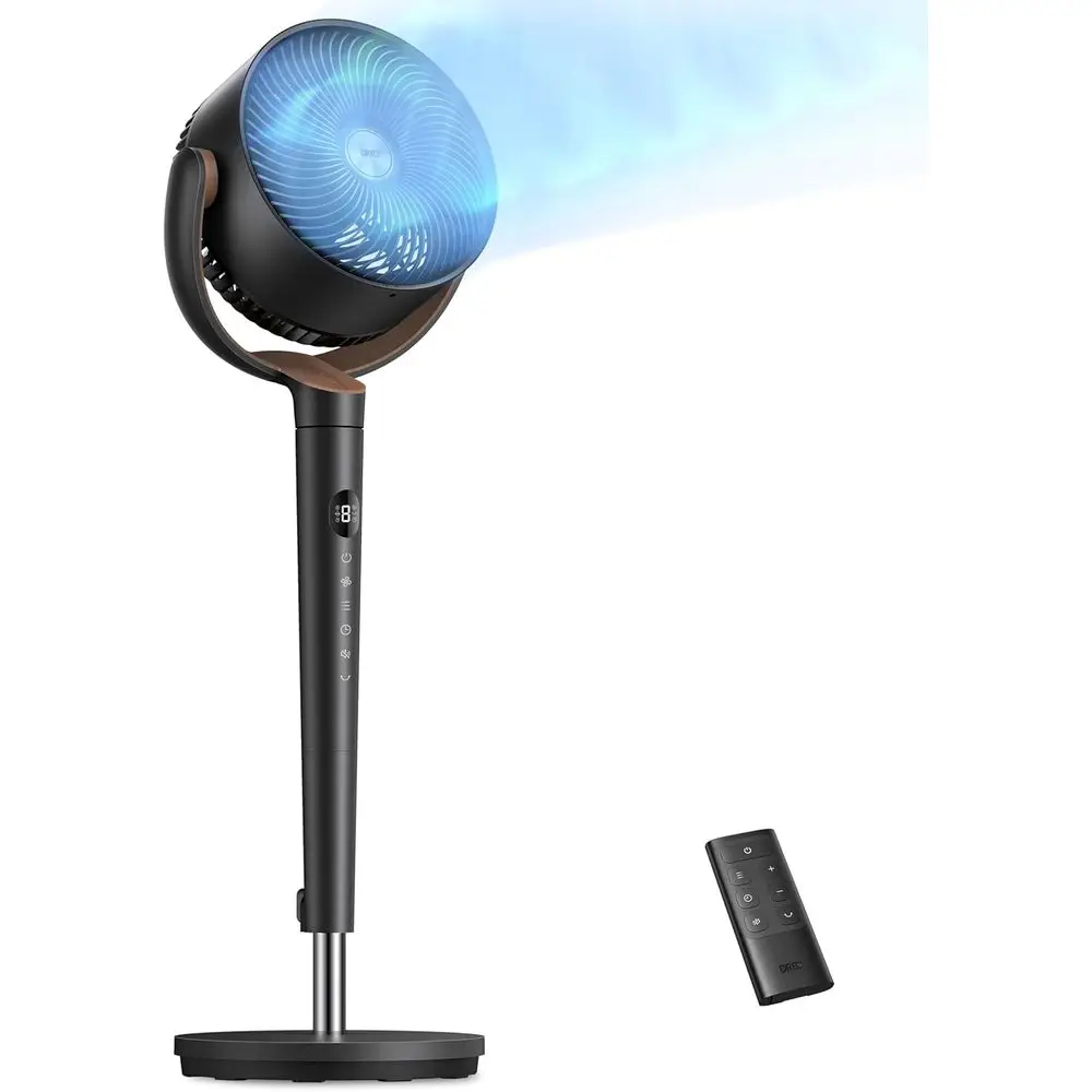 an or Bedroom, 120° Oscillating Standing an, Quiet loor an with DC Motor, Pedestal an or Room, 9 Speeds, 4 es, 20dB, 120° Manual
an or Bedroom, 120° Oscillating Standing an, Quiet loor an with DC Motor, Pedestal an or Room, 9 Speeds, 4 es, 20dB, 120° Manual