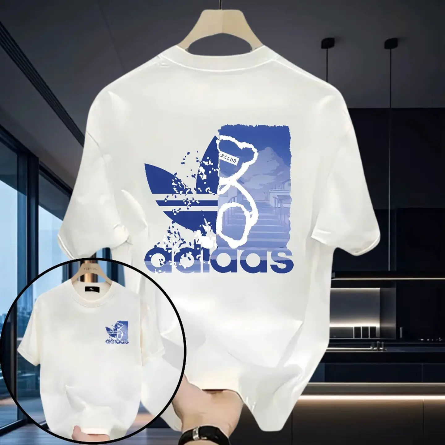 High-quality Men's Summer New Heavyweight Pure Cotton T-shirt Short Sleeve Niche Design Printed Trendy Brand
High-quality Men's Summer New Heavyweight Pure Cotton T-shirt Short Sleeve Niche Design Printed Trendy Brand