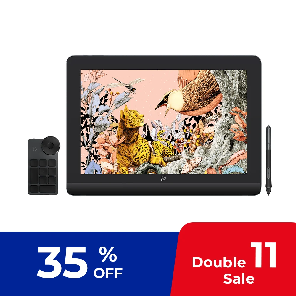 XPPen Artist Pro 16 (Gen 2) 2.5K Graphic Pen Tablet Monitor 16 inch X3 Pro 16K Pressure 99% sRGB for Windows mac Android
XPPen Artist Pro 16 (Gen 2) 2.5K Graphic Pen Tablet Monitor 16 inch X3 Pro 16K Pressure 99% sRGB for Windows mac Android