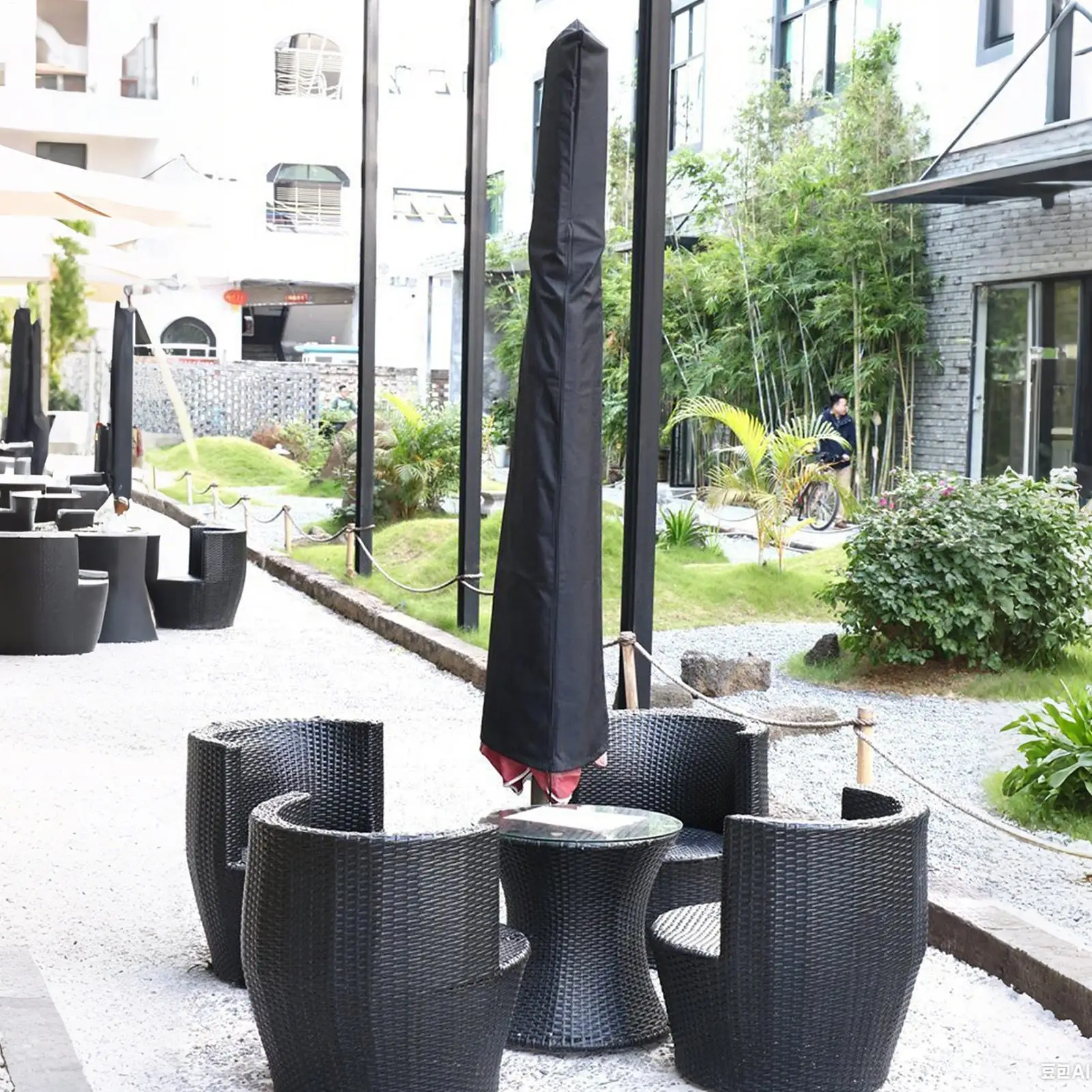 Чехол для уличного зонта, сменный чехол для консольного зонта, ветрозащитный чехол для зонта, запасные части для террасы, домашний сад 
Чехол для уличного зонта, сменный чехол для консольного зонта, ветрозащитный чехол для зонта, запасные части для террасы, домашний сад