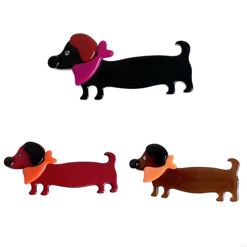 270D Popular Dachshund Dog Hairpin for Kids Duckbill Clip Barrettes Side Pin Lovely Cartoon Hair Clip Hair Styling Accessory
270D Popular Dachshund Dog Hairpin for Kids Duckbill Clip Barrettes Side Pin Lovely Cartoon Hair Clip Hair Styling Accessory
