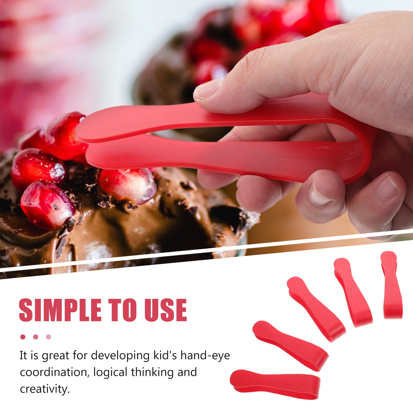 5 Pcs Baking Clip Toys Small Simulation BBQ Clips Beads Kids Clamps Simulated Food
5 Pcs Baking Clip Toys Small Simulation BBQ Clips Beads Kids Clamps Simulated Food