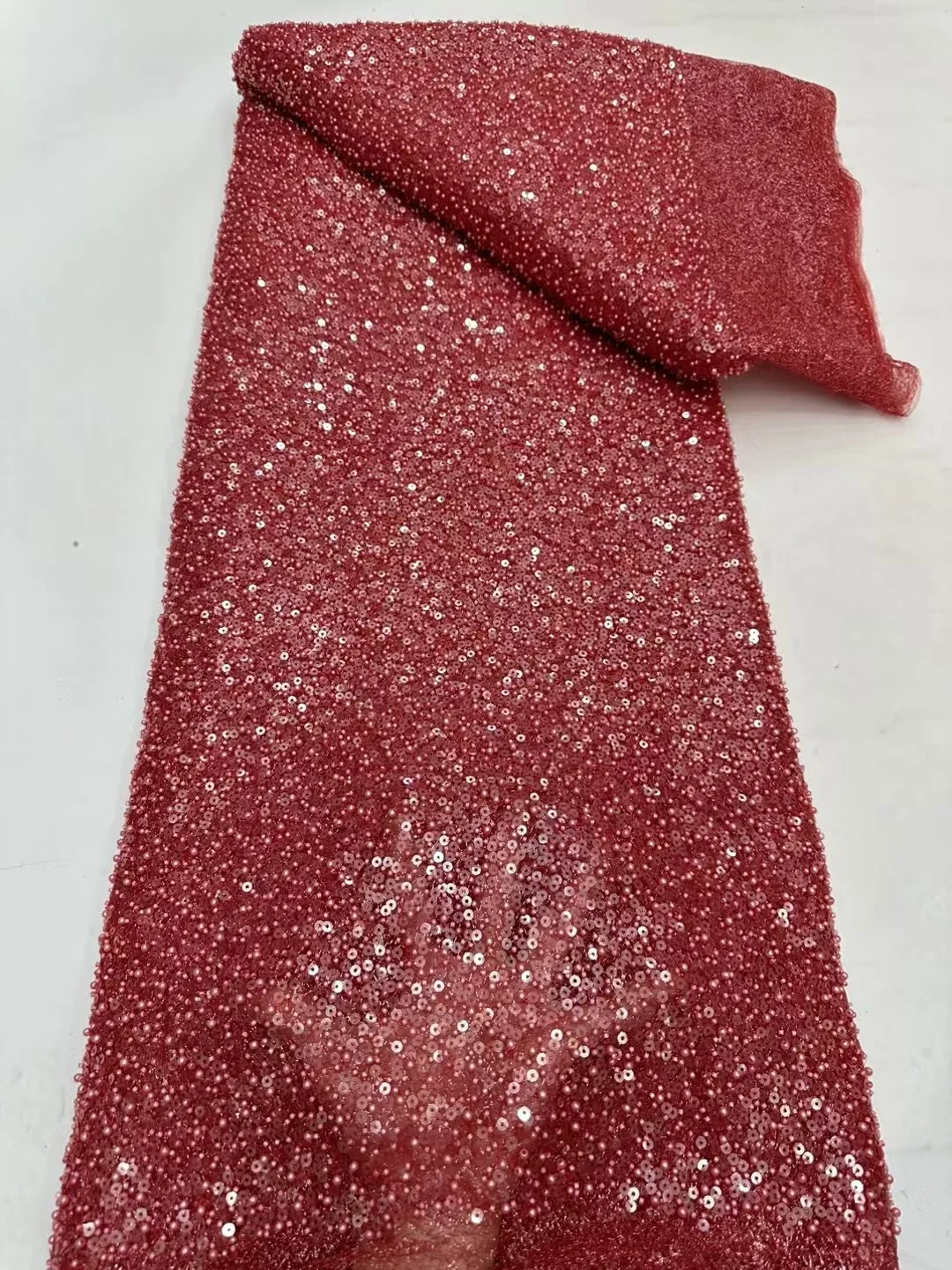 Luxury Evening Dresses 2025 High Quality Embroidery French Lace Fabric African Heavy Beaded Sequins Tulle Lace Fabric For Sewing
Luxury Evening Dresses 2025 High Quality Embroidery French Lace Fabric African Heavy Beaded Sequins Tulle Lace Fabric For Sewing
