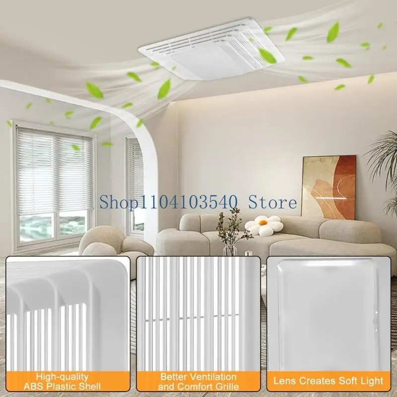 02DC Ventilation Grille ABS Strong Frame Modern Easy Maintenance for Bathroom
02DC Ventilation Grille ABS Strong Frame Modern Easy Maintenance for Bathroom