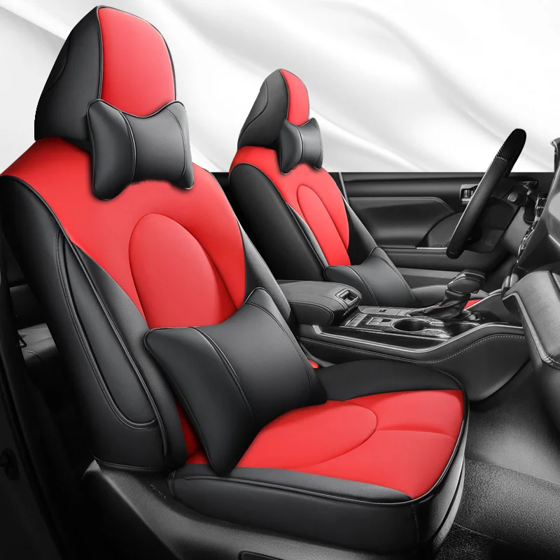5 Seats Car Seat Cover for Toyota Highlander 2022-2026 Waterproof Leather Seat Cushion Interior Decoration Accessories-Full Set
5 Seats Car Seat Cover for Toyota Highlander 2022-2026 Waterproof Leather Seat Cushion Interior Decoration Accessories-Full Set