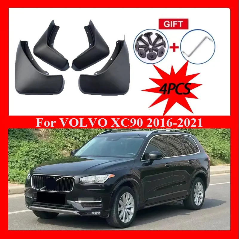 Car Anti-splash Mud Flaps 4PCS For VOLVO XC90 2016-2021 Front Rear Fender Wheel Cover Guard Mudguard Splash Guard Accessories
Car Anti-splash Mud Flaps 4PCS For VOLVO XC90 2016-2021 Front Rear Fender Wheel Cover Guard Mudguard Splash Guard Accessories