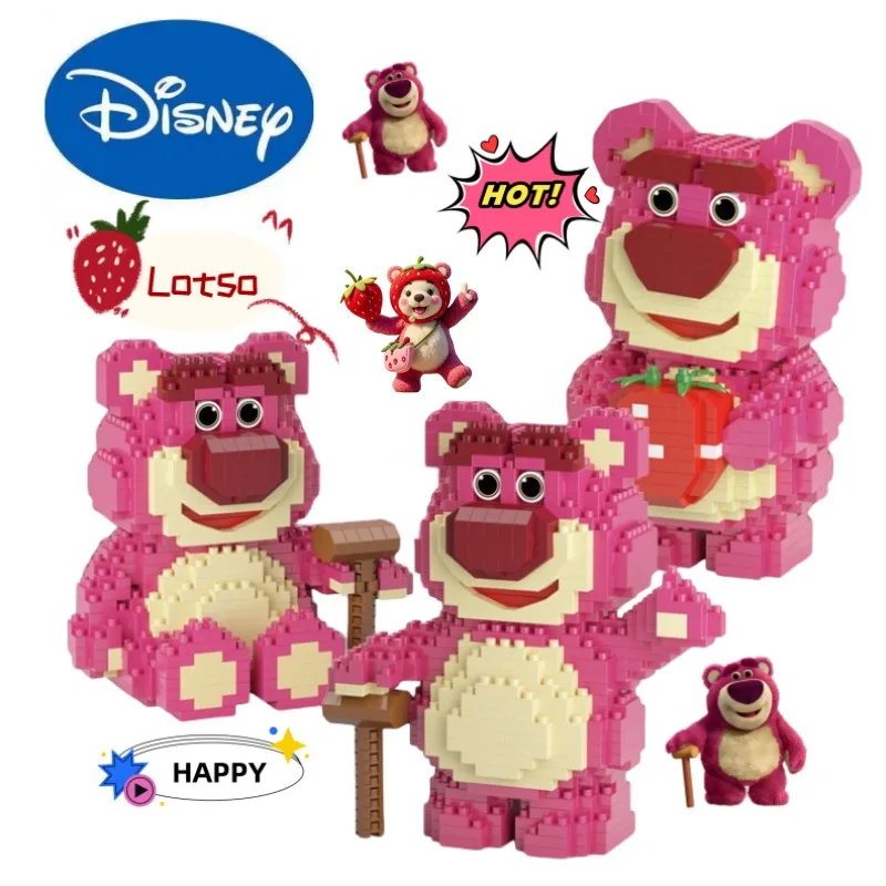 Disney Lotso, высокая цветовая стоимость, креативная новая игрушка для пары с микро частицами, Танабата, подарок, анимация, мультяшные развивающие игрушки, украшения
Disney Lotso, высокая цветовая стоимость, креативная новая игрушка для пары с микро частицами, Танабата, подарок, анимация, мультяшные развивающие игрушки, украшения