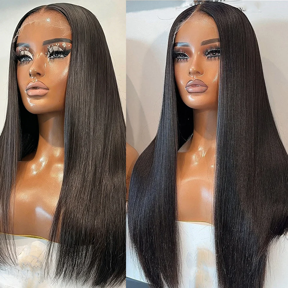 Silk Straight Glueless Wigs Human Hair Pre Cut Lace Wigs 13x6 Transparent Swiss Lace Frontal Wig Without Glue for Black Women
Silk Straight Glueless Wigs Human Hair Pre Cut Lace Wigs 13x6 Transparent Swiss Lace Frontal Wig Without Glue for Black Women