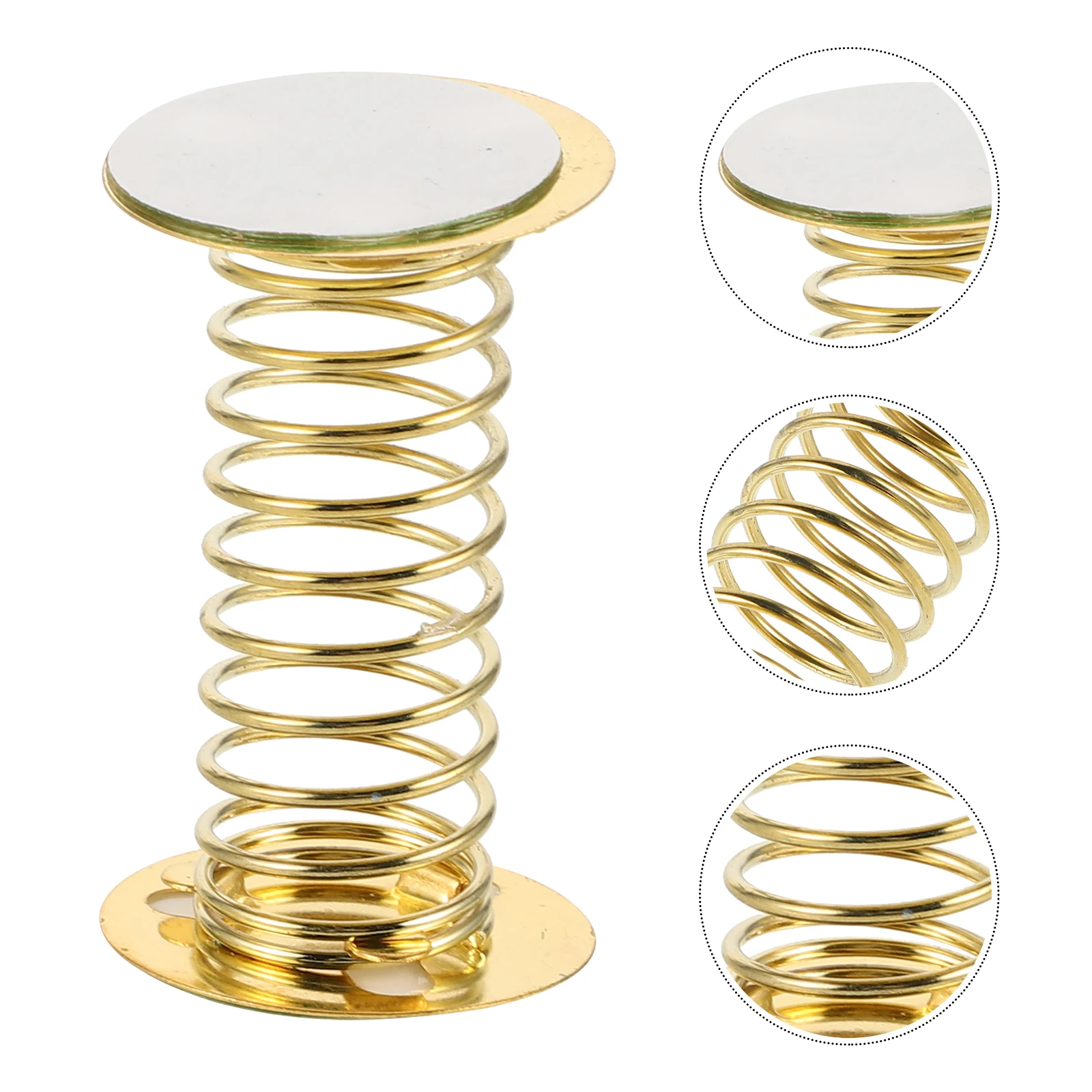 10pcs Spring Base Figurine Double-sided Adhesive Shake Stand Golden Car Dashboard DIY Crafts Accessories Wobble Springs
10pcs Spring Base Figurine Double-sided Adhesive Shake Stand Golden Car Dashboard DIY Crafts Accessories Wobble Springs
