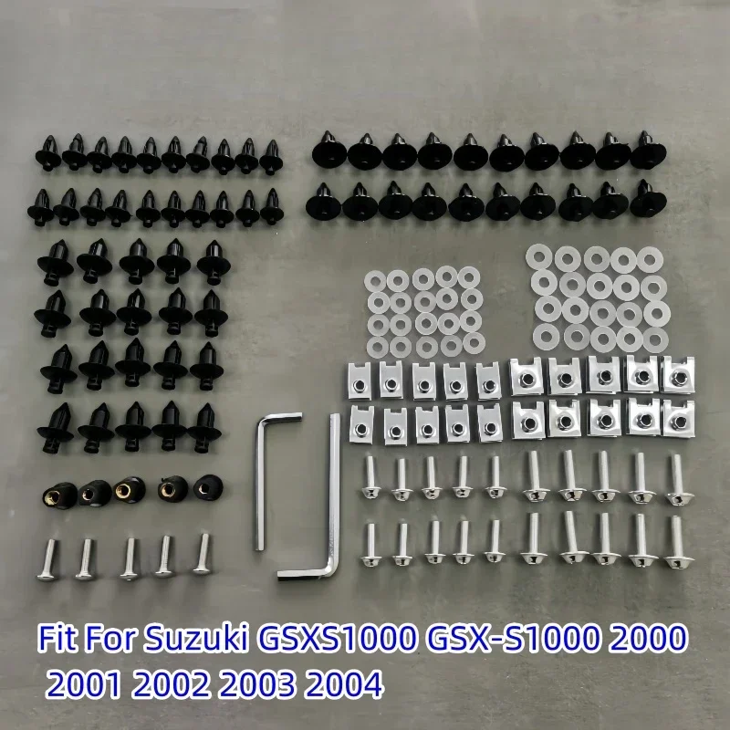 Fairing Bodywork Kit Bolts Screws Fit For Suzuki GSXS1000 GSX-S1000 2000 2001 2002 2003 2004
Fairing Bodywork Kit Bolts Screws Fit For Suzuki GSXS1000 GSX-S1000 2000 2001 2002 2003 2004