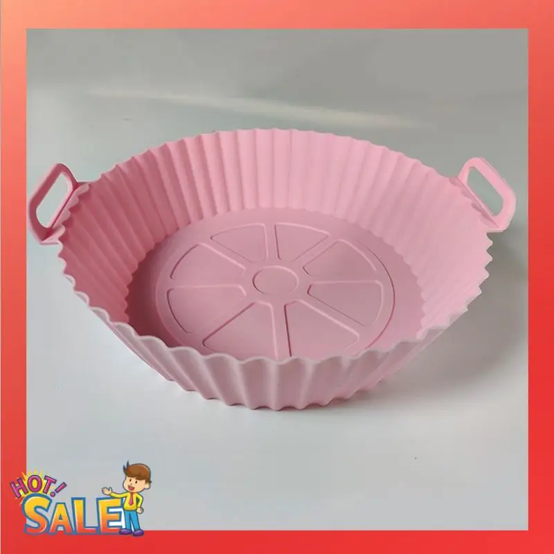 ABCL Air Frying Pan Silicone Basket For Pizza Fried Chicken Air Fryer Reusable Air Frying Pan Pad
ABCL Air Frying Pan Silicone Basket For Pizza Fried Chicken Air Fryer Reusable Air Frying Pan Pad