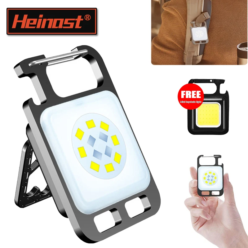 Супер яркий мини-брелок COB, портативный фонарик, зарядная лампа, фонари для кемпинга с магнитом, 4 режима освещения, рабочий свет
Супер яркий мини-брелок COB, портативный фонарик, зарядная лампа, фонари для кемпинга с магнитом, 4 режима освещения, рабочий свет
