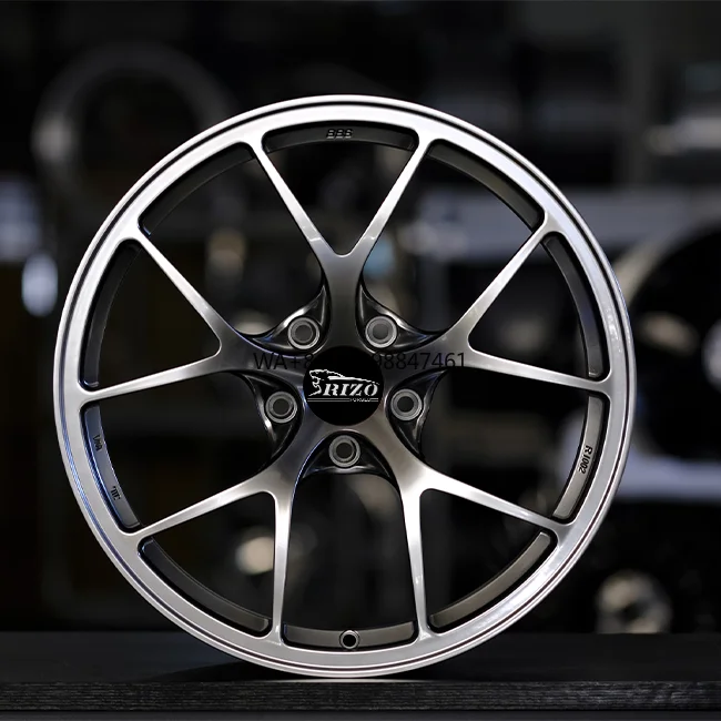 REP 5103F 18/19 Inch Staggered Multi-Spokes 5-holes Satin Black 5-112 with 66.45 Forged Wheels Ready to Ship for Brabas
REP 5103F 18/19 Inch Staggered Multi-Spokes 5-holes Satin Black 5-112 with 66.45 Forged Wheels Ready to Ship for Brabas
