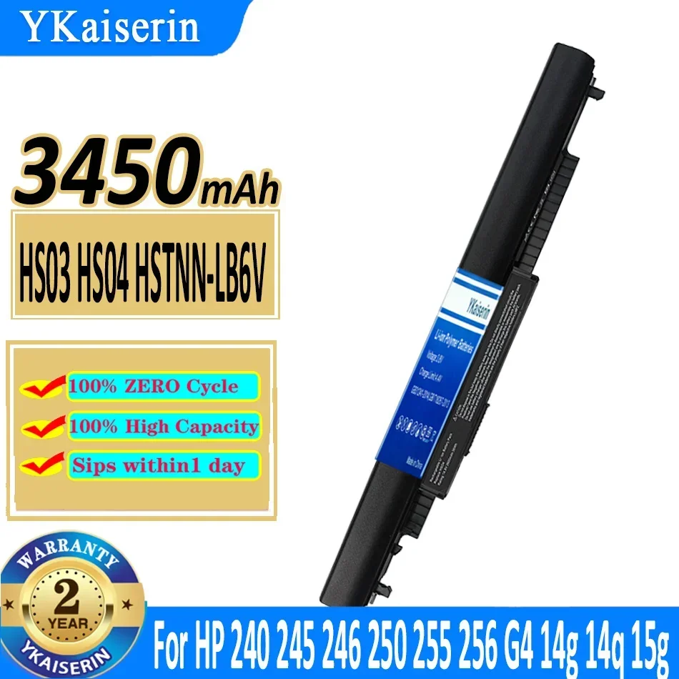 Аккумулятор ykaisсеребрин на 3450 мАч, флэш-батарея HS04 для HP 14g 14q 15g 15q 15T 15Z 240 245 246 250 255 G4 256-001
Аккумулятор ykaisсеребрин на 3450 мАч, флэш-батарея HS04 для HP 14g 14q 15g 15q 15T 15Z 240 245 246 250 255 G4 256-001