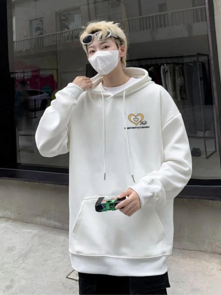 Мужская толстовка-худи на весну-осень, новая, плотная, износостойкая, стильная, повседневная, свободного кроя, с длинным рукавом, хлопковая
Мужская толстовка-худи на весну-осень, новая, плотная, износостойкая, стильная, повседневная, свободного кроя, с длинным рукавом, хлопковая