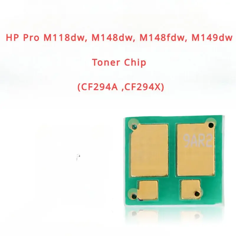 1x чип для тонера и фотобарабана для HP Pro M118dw, M148dw, M148fdw, M149dw, CF294A, CF232A
1x чип для тонера и фотобарабана для HP Pro M118dw, M148dw, M148fdw, M149dw, CF294A, CF232A