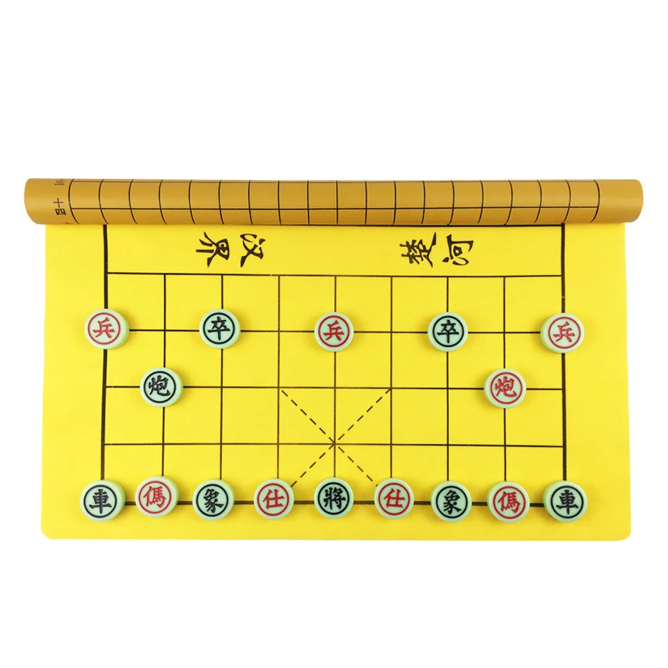 Chinese Chess Xiang Qi Emerald Chess Pieces Folding PU Chessboard Old Chinese Game for Kids Adult Gift BSTFAMLY C20
Chinese Chess Xiang Qi Emerald Chess Pieces Folding PU Chessboard Old Chinese Game for Kids Adult Gift BSTFAMLY C20