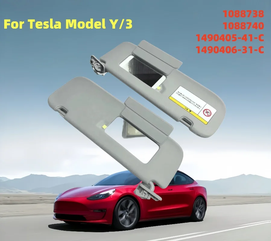 Новый передний солнцезащитный козырек для Tesla Model 3 2016-2019, 1088738 1088740 для модели 3/Y 2020-2023, левый передний 1490405, правый передний 1490406
Новый передний солнцезащитный козырек для Tesla Model 3 2016-2019, 1088738 1088740 для модели 3/Y 2020-2023, левый передний 1490405, правый передний 1490406
