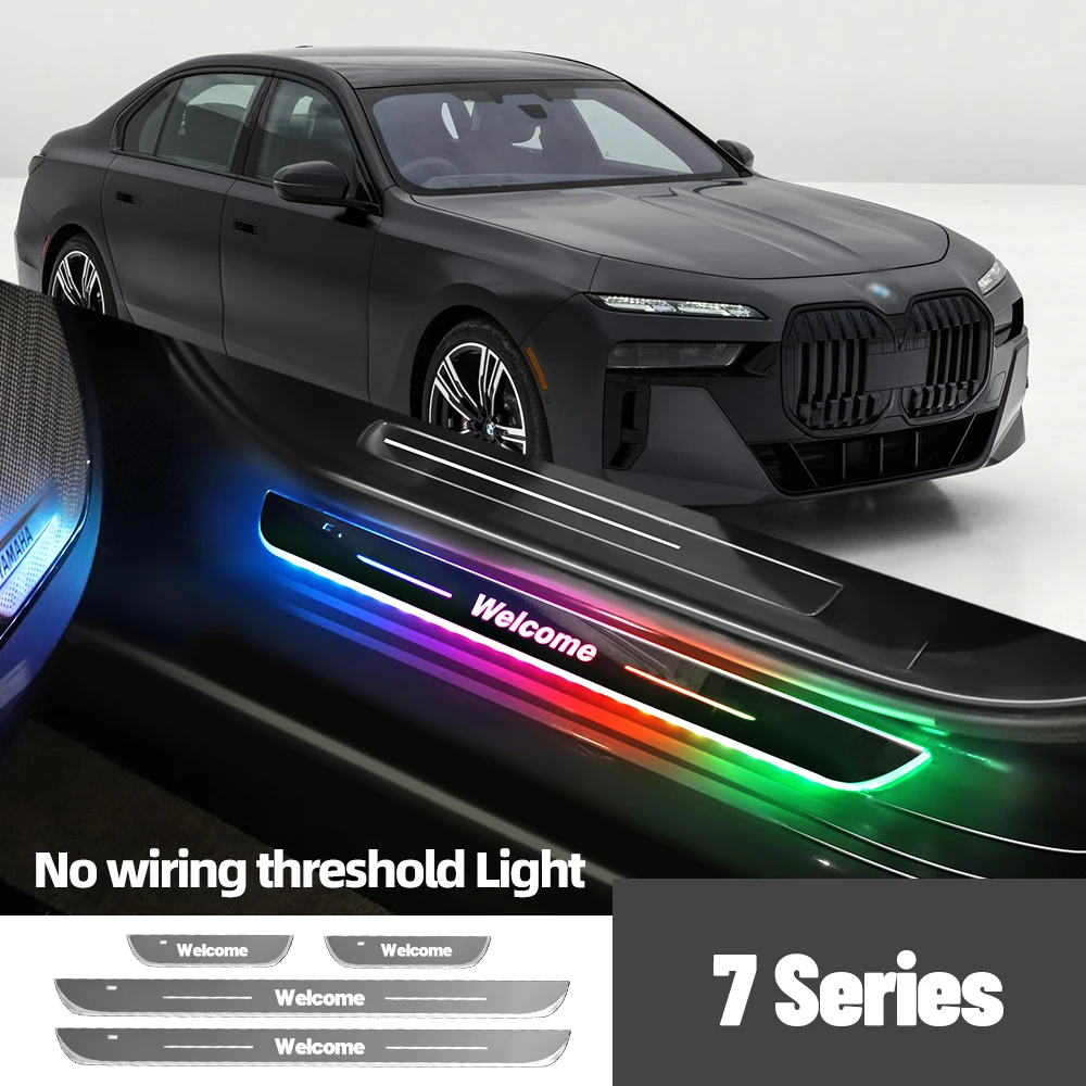 For BMW 7 Series G70 2022-2023 Car Door Sill Light Customized Logo LED Welcome Threshold Pedal Lamp Accessories
For BMW 7 Series G70 2022-2023 Car Door Sill Light Customized Logo LED Welcome Threshold Pedal Lamp Accessories