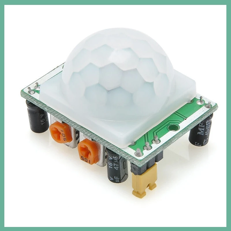HC-SR501 Adjust Infrared Sensor Module Bracket IR Pyroelectric Sensor PIR Motion Detector Module For Sensing Human Body E3
HC-SR501 Adjust Infrared Sensor Module Bracket IR Pyroelectric Sensor PIR Motion Detector Module For Sensing Human Body E3