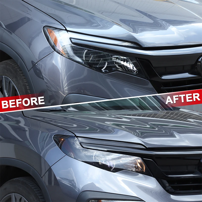 For Honda Pilot 2016-2022 TPU Black Car Light Protective Film Lamp Hoods Blackened Color Changing Film Transparent Sticker
For Honda Pilot 2016-2022 TPU Black Car Light Protective Film Lamp Hoods Blackened Color Changing Film Transparent Sticker