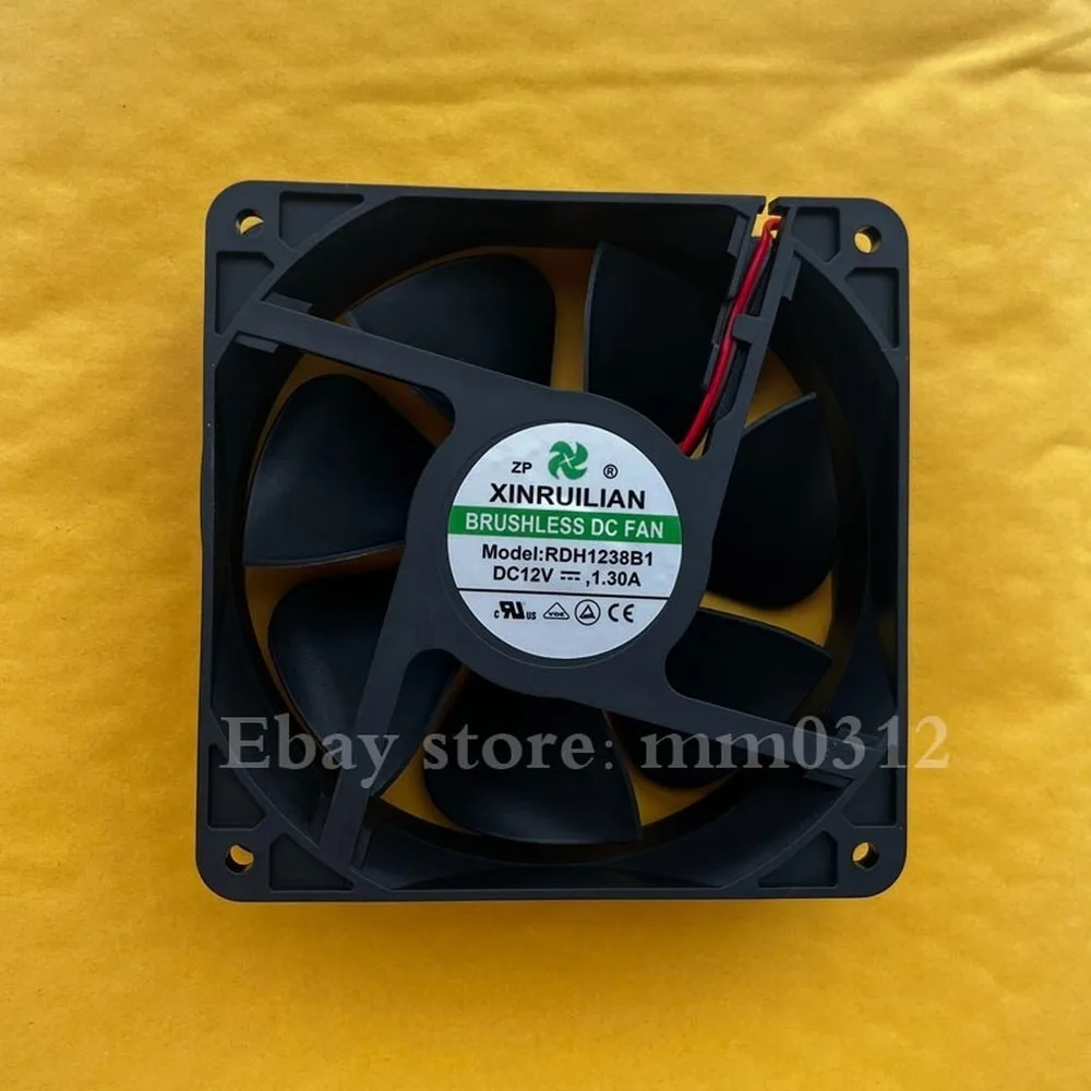 For 1PCS RDH1238B1 12038 DC12V 1.30A 12CM 2-Wire High Airflow Cooling Fan
For 1PCS RDH1238B1 12038 DC12V 1.30A 12CM 2-Wire High Airflow Cooling Fan