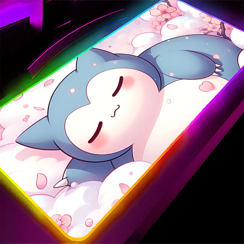 RGB Mouse Pad 90x40cm P-Pokemon Snorlax Larger XXL Backlight Speed Pc Computer Keyboard LED Desk Mat Gaming Accessories Mousepad
RGB Mouse Pad 90x40cm P-Pokemon Snorlax Larger XXL Backlight Speed Pc Computer Keyboard LED Desk Mat Gaming Accessories Mousepad