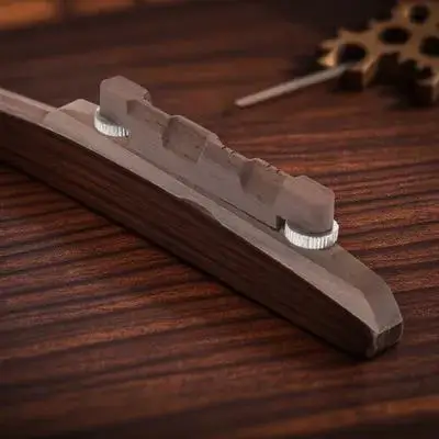 Adjustable Mandolin Bridge Set Ebony Wood Height Adjustable Two Footed Base Fits All Sizes Arched Top Instrument Parts Accessory
Adjustable Mandolin Bridge Set Ebony Wood Height Adjustable Two Footed Base Fits All Sizes Arched Top Instrument Parts Accessory