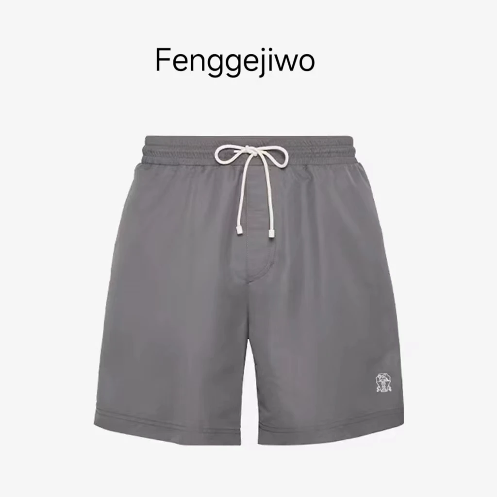 Fenggejiwo drawstring sports pants casual beach shorts solid color quick drying
Fenggejiwo drawstring sports pants casual beach shorts solid color quick drying
