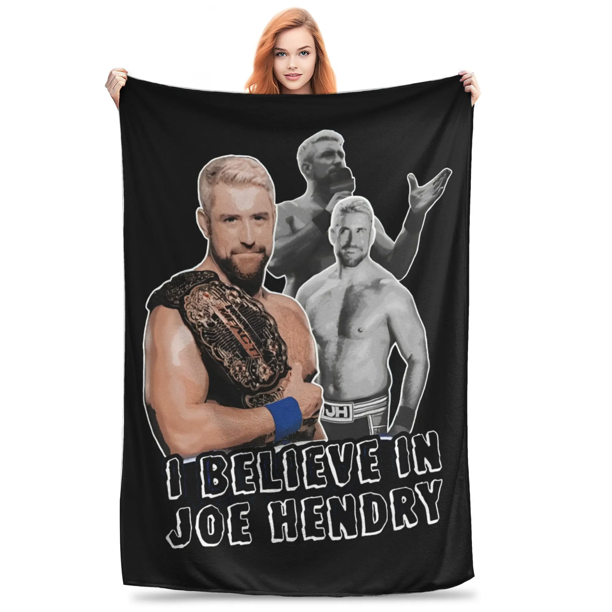 I Believe In Joe Hendry Blanket Super Soft Warm Throw Blankets for Couch 50x60 Inch Multiple Sizes Plush Thin Quilt
I Believe In Joe Hendry Blanket Super Soft Warm Throw Blankets for Couch 50x60 Inch Multiple Sizes Plush Thin Quilt
