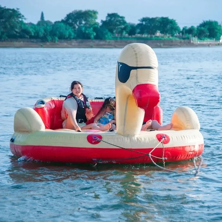 Inflatable Water Sports Games Toys Towable Rotating Water Park Games Inflatable Toys Boat For Water Entertainment
Inflatable Water Sports Games Toys Towable Rotating Water Park Games Inflatable Toys Boat For Water Entertainment