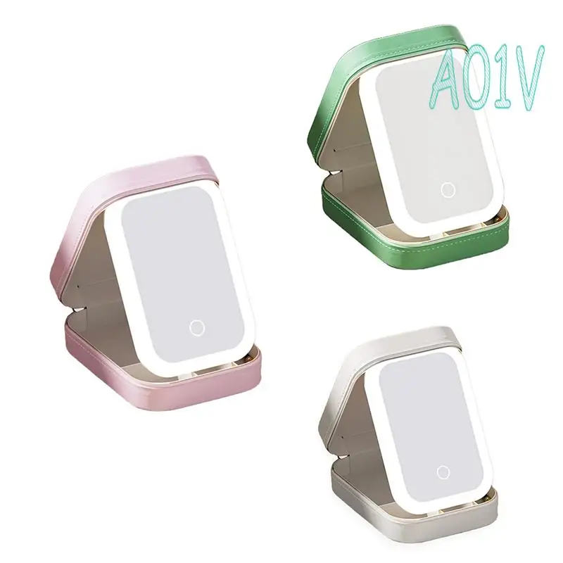 A01V-LED Three-Color Adjustable Makeup Mirror Adjustable Makeup Mirror With Lights Rechargeable Lighted Makeup Mirror
A01V-LED Three-Color Adjustable Makeup Mirror Adjustable Makeup Mirror With Lights Rechargeable Lighted Makeup Mirror