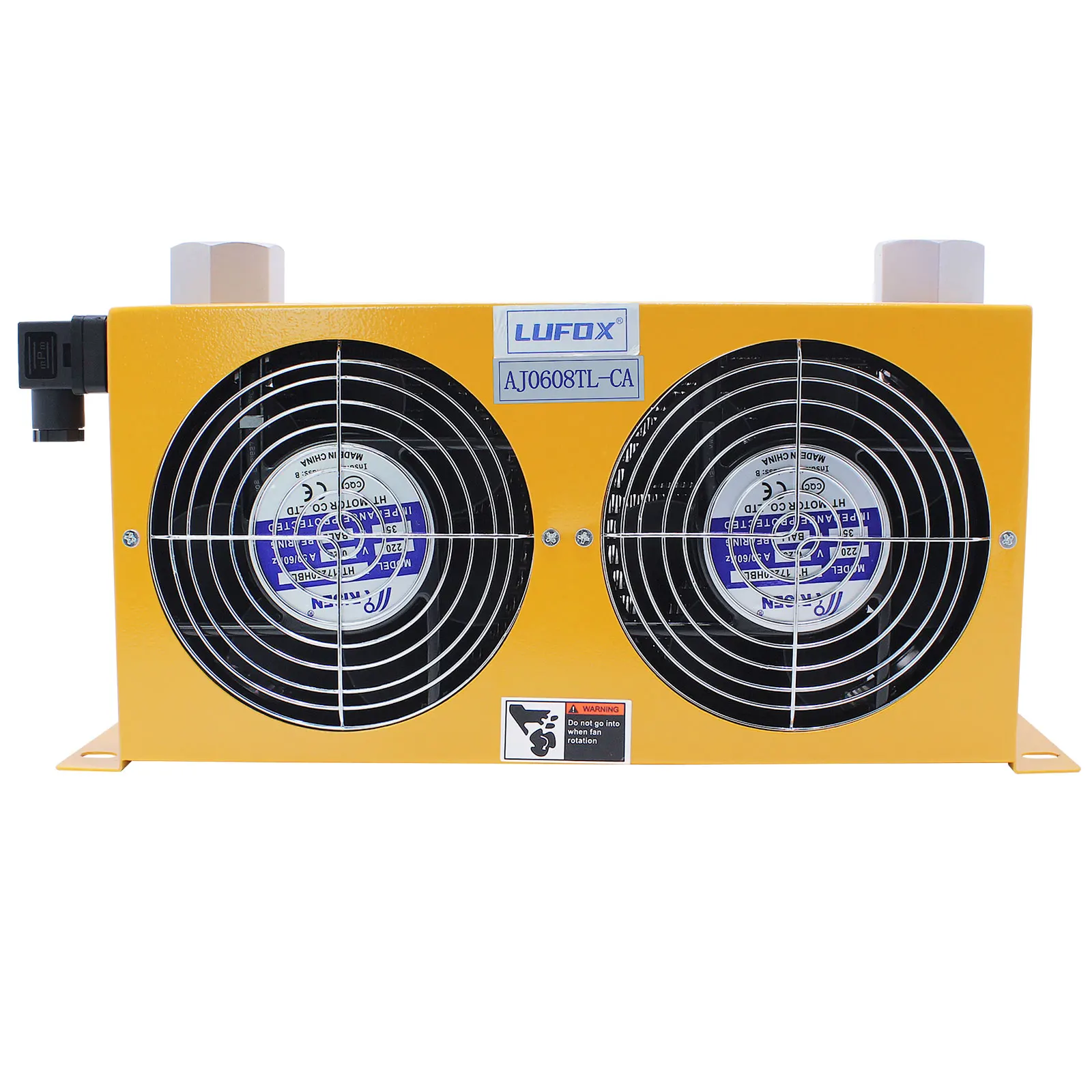 Air Cooler/Sheet Hydraulic Radiator AJ0608TL-CA 60L/min System CNC Machine Tool Oil Fan 
Air Cooler/Sheet Hydraulic Radiator AJ0608TL-CA 60L/min System CNC Machine Tool Oil Fan