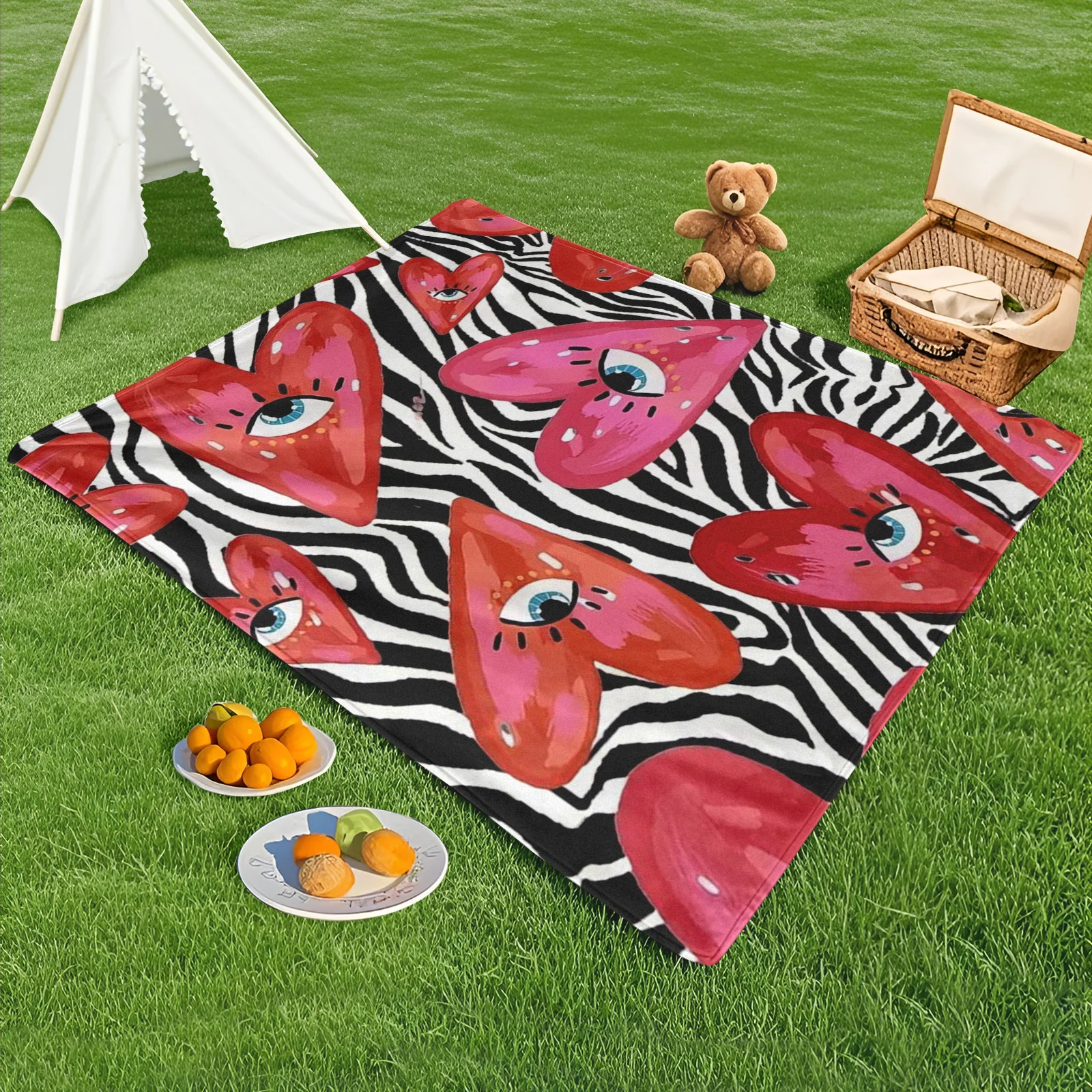 Multi Eye Red Heart Blanket For Outdoor Decor And Creative Artistic Inspired Ambiance Design
Multi Eye Red Heart Blanket For Outdoor Decor And Creative Artistic Inspired Ambiance Design
