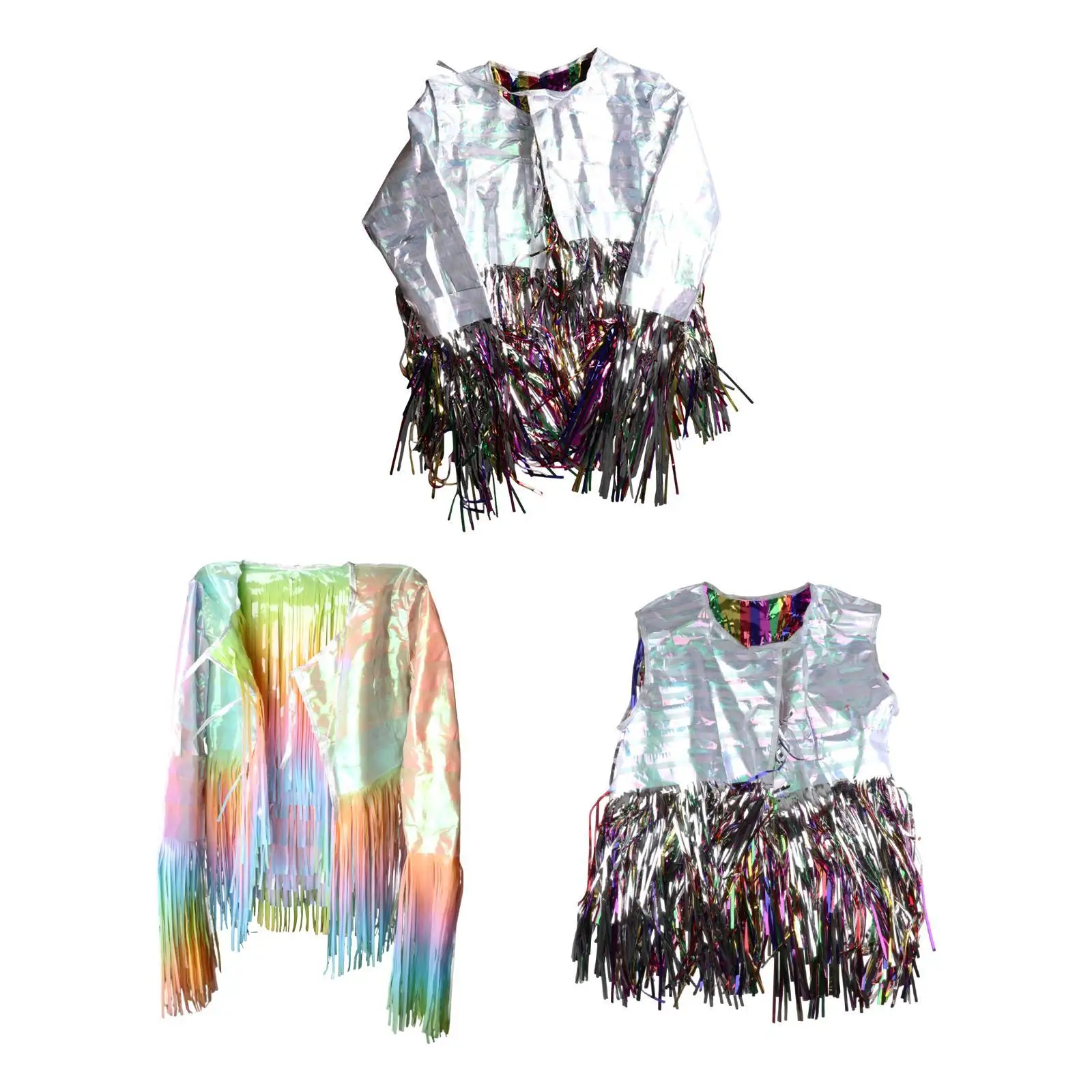 Fringe Tassel Jacket Clothes Unique Fancy Dress Photo Props Outfit Costume for Show Stage Performance Adults Women Nightclub
Fringe Tassel Jacket Clothes Unique Fancy Dress Photo Props Outfit Costume for Show Stage Performance Adults Women Nightclub