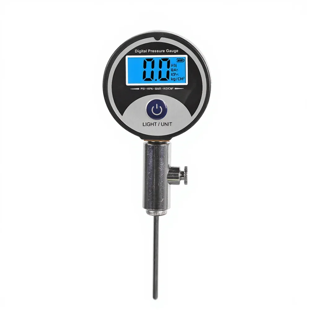 Precision Digital Pressure Gauge for Football Basketball Volleyball with Easy-Insert Air Needle and Pressure Adjustment
Precision Digital Pressure Gauge for Football Basketball Volleyball with Easy-Insert Air Needle and Pressure Adjustment