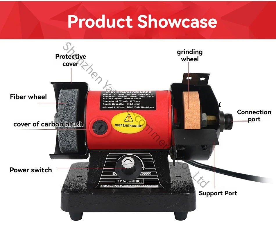 Desktop Polisher Micro Grinding Wheel Machine Grinder with Soft Shaft Jade Carving Machine Polishing Machine Speed Adjustable
Desktop Polisher Micro Grinding Wheel Machine Grinder with Soft Shaft Jade Carving Machine Polishing Machine Speed Adjustable