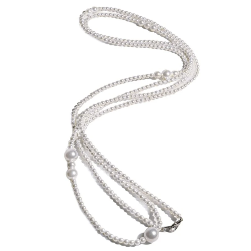 Elegant Pearl Waist Chain Belt Women Wasit Chain Party Dress Chain Waist Decors
Elegant Pearl Waist Chain Belt Women Wasit Chain Party Dress Chain Waist Decors